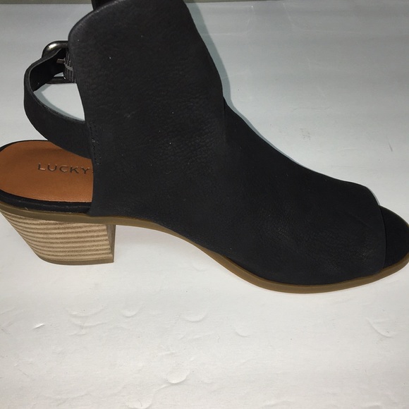 NWOT Lucky Brand Open back Booties —Best Offer - Picture 2 of 3